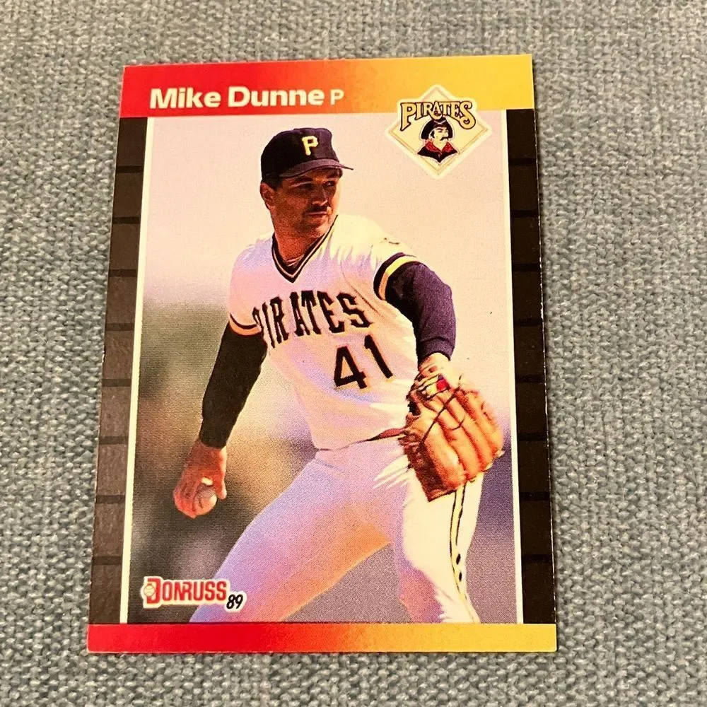 1989 Donruss Pittsburgh Pirates Baseball Card Trading Card